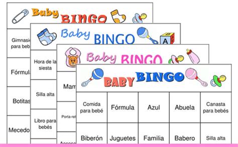 Acerca Del Libro Bingo Para Baby Showers Baby Shower Bingo Cartones De Bingo Para Baby Showers