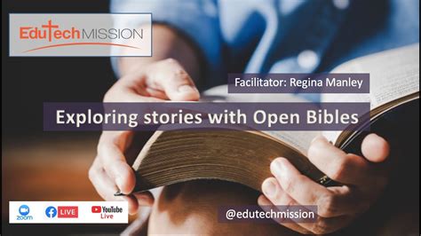 Bible Stories With Open Bibles Training Youtube