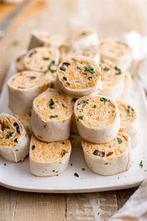 Mexican Pinwheels Easy Appetizers