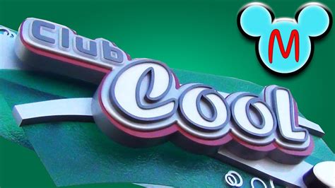 Club Cool Tour At Epcot Walt Disney World Youtube