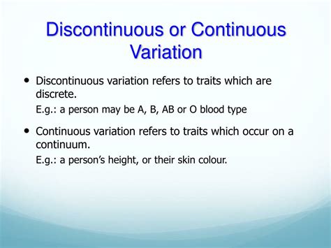 Discontinuous Variation What Is Genetics And Variation Product Insurance