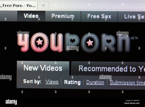 Screenshot Of Free Internet Porn Website Youporn For Editorial Use Only