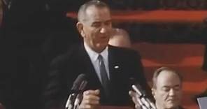 Lyndon B. Johnson inaugural address: January 20, 1965