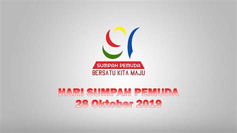 Bagi lagu tema 2019, lagu malaysia bersih akan menjadi lagu utama sambutan kita pada tahun ini. Tema dan Logo Hari Sumpah Pemuda ke-91 Tahun 2019 - safe ...