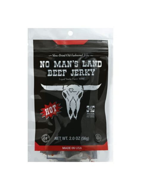 No Mans Land Beef Jerky Beef Jerky And Dried Meats In Snacks Cookies And Chips
