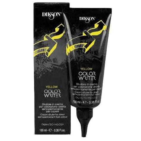 Dikson Color Writer Hair Colour Cream 100ml Yellow ...