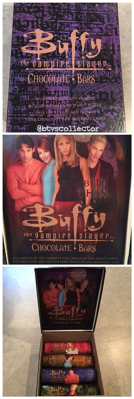 Buffy The Vampire Slayer Chocolate Bars With Box Btvscollector