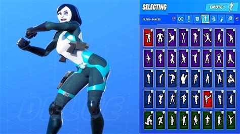 🔥 Domino Skin Showcase With All Fortnite Dances And Emotes 😱 Youtube