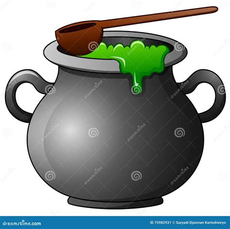Caldeirão De Bruxa Desenho