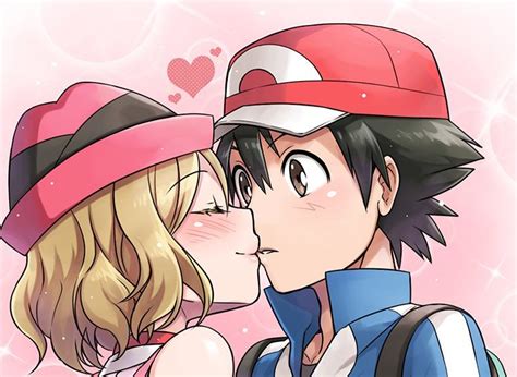 Alolan Ace On Twitter Rt For Ash And Serena Kiss Like For Ash And