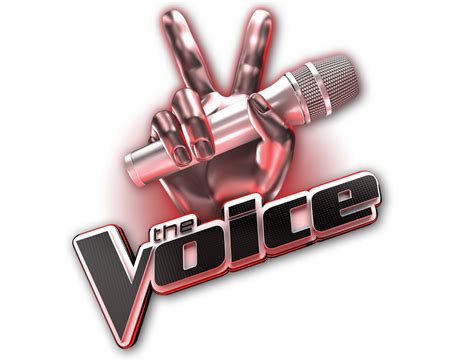 The Voice Logo White Johndoe Magazine