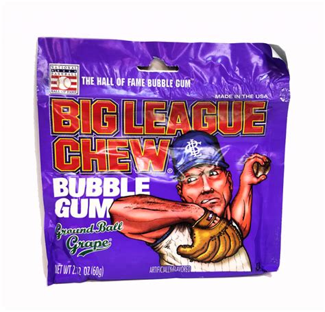 Big League Chew Ground Ball Grape Pixies Candy Parlour