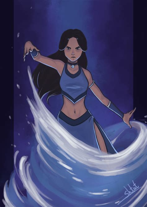 The Waterbender By Shtut On Deviantart Avatar Airbender Avatar The