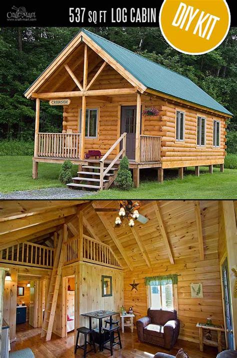 A little info about the company from their website. Tiny Log Cabin Kits - Easy DIY Project - Craft-Mart