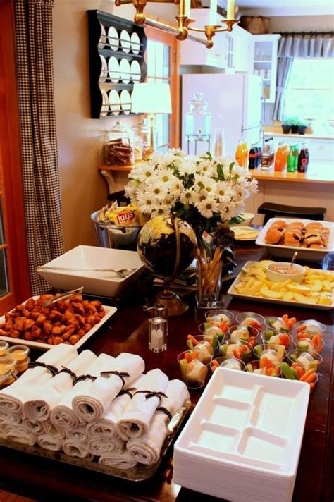 Set Up A Buffet Table 11 Graduation Party Ideas To Celebrate The Big