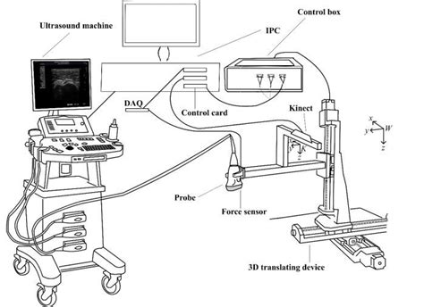Illustration Of The Automatic Three Dimensional Ultrasound Scanning System Download