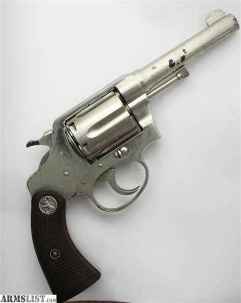 Armslist For Sale Colt Police Positive Special 38 Special Nickel 4