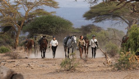 Vintage Tanzania Lolkissale Horseback Safari Chalo Africa