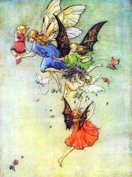 Public Domain Vintage Illustrations Of Gnomes And Fairies Free