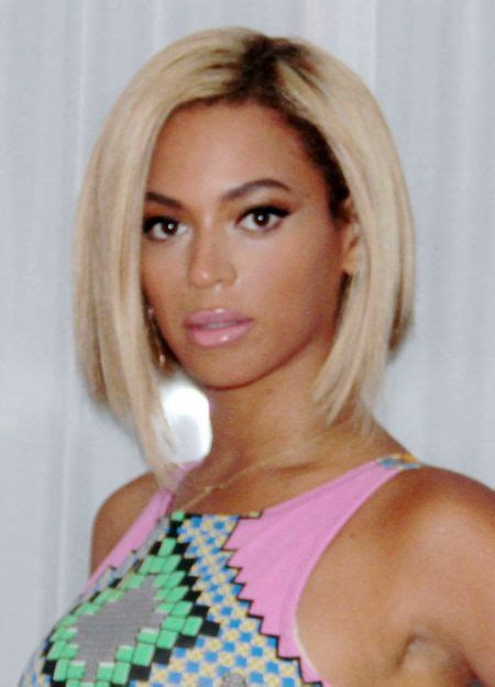 Pictures Beyonces Hair Style Evolution Beyonce New Bob Haircut