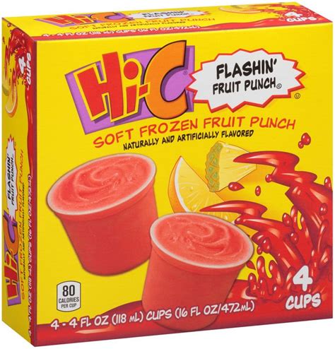 Hi C Flashin Fruit Punch Soft Frozen Fruit Punch Reviews 2021