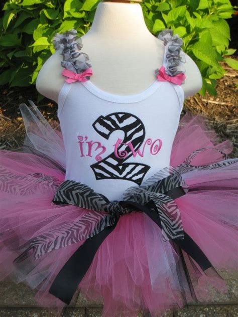 Zebra And Hot Pink Birthday Outfit With By Gabisbowtique On Etsy 50 00 Pink Birthday Hot