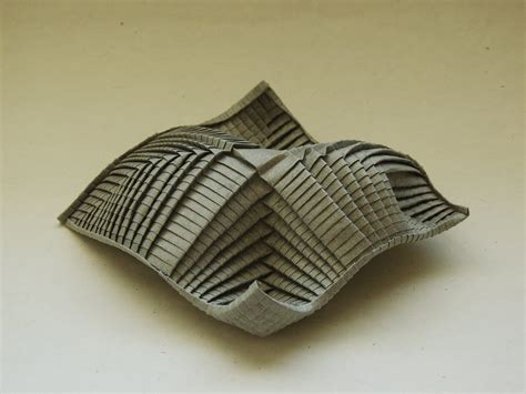 Organic Origami Gallery Pleat Tessellations Complex Surfaces