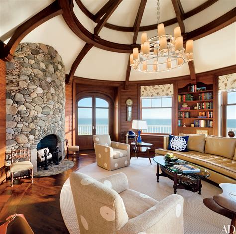 A rustic stack stone fireplace built from an isokern fire box and covered with natural stone. 7 Homes With Rustic Stone Fireplaces Photos ...