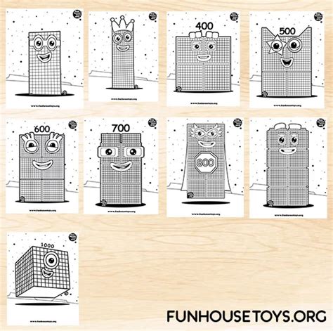 Fun House Toys Numberblocks In 2021 Numbers For Kids Fun All In One