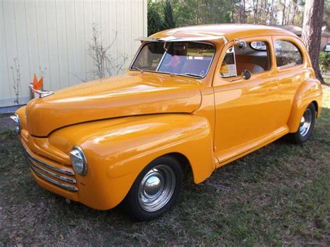Low Miles 1947 Ford Tudor Deluxe Hot Rod For Sale