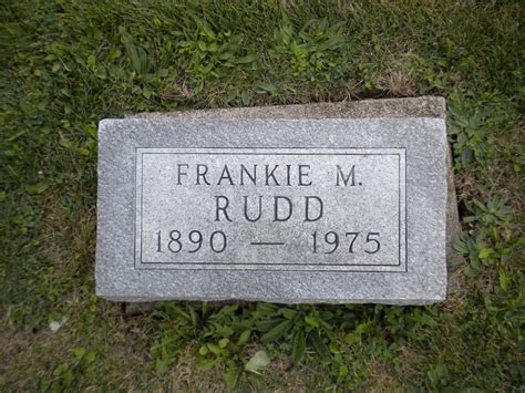 Frankie Margaret Bradbury Rudd Find A Grave Memorial