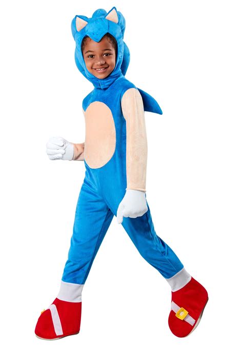 Sonic The Hedgehog Deluxe Kids Costume