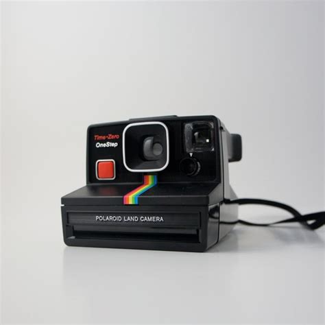 Polaroid Sx 70 Time Zero Onestep Rainbow Land Camera Flash