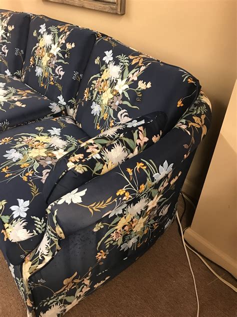 Clayton Marcus Floral Sofa Delmarva Furniture Consignment