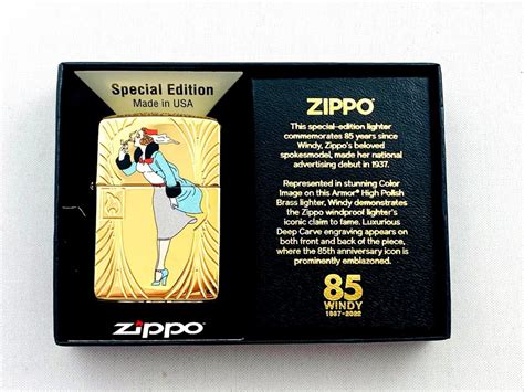 Zippo® Limited Windy Girl Armor Case 85th Anniversa Kaufen Auf Ricardo