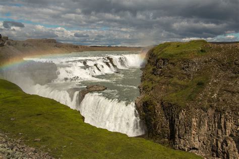 Island Gullfoss Wasserfall Foto And Bild Europe Scandinavia Iceland