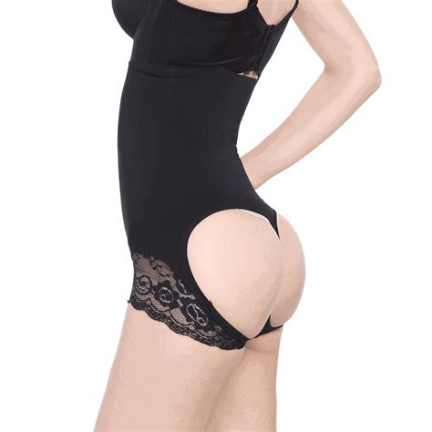 High Waist Pants Waist And Buttocks Shaping Seamless Lace Breathable Drain Pp Hips Abdomen