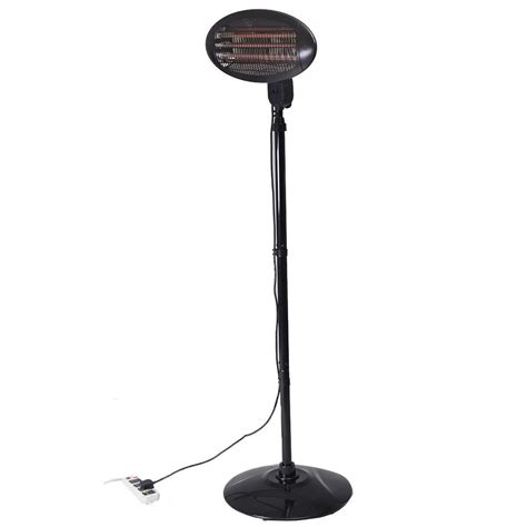 Electric patio heaters uk homebase. Costway 2KW Garden Outdoor Patio Quartz Heater Electric ...