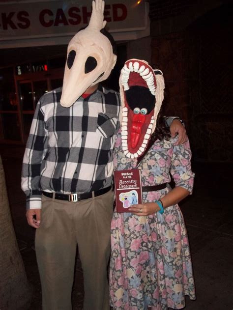30 of our favorite spooky movie couples adam and barbara, beetlejuice. Adam and Barbara Maitland Costumes From BeetleJuice! | Tim ...