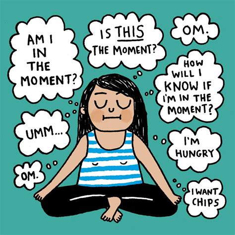 Meditation Yoga Funny Cartoon By Gemma Correll Yoga Cartoon Yoga