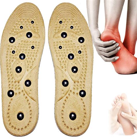 Massaging Orthotic Insoles Massage Magnetic Insoles For