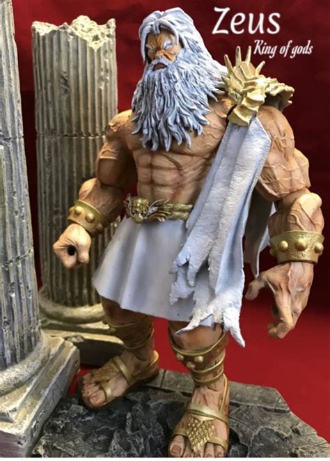 Zeus King Of Gods Marvel Custom Action Figure Marvel Legends