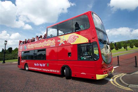Belfast City Sightseeing Hop On Hop Off Open Top Bus Tour