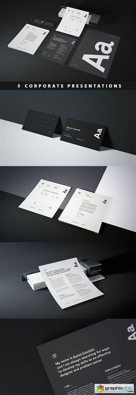 Download 5 Corporate Identity Presentations Mock-up (com imagens)