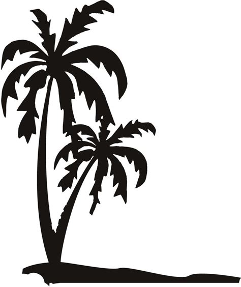 Coconut Tree Template Clipart Best