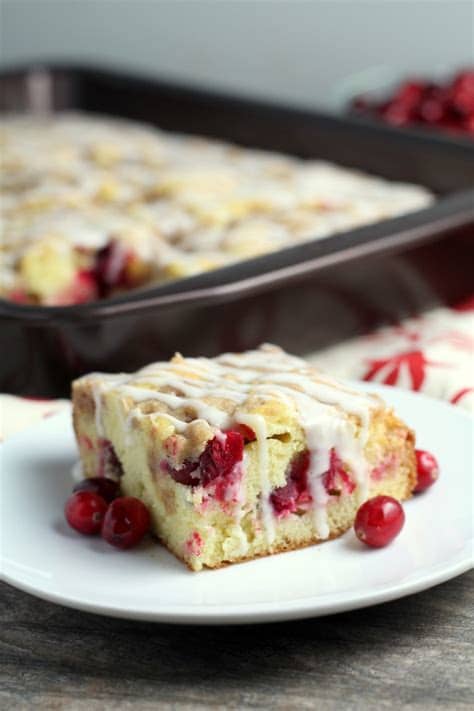 Learn how to make christmas coffee cakes flavored with apples. Cranberry Crumb Coffee Cake - Chocolate With Grace