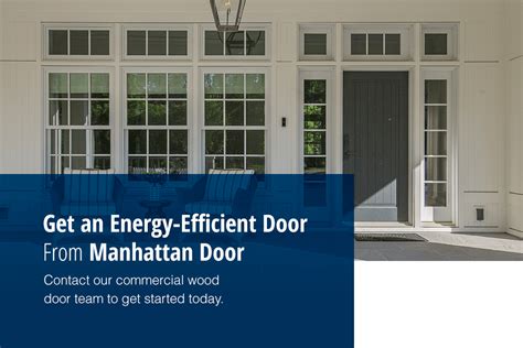 Energy Efficient Doors — How Theyre Made And Why They Work Manhattan