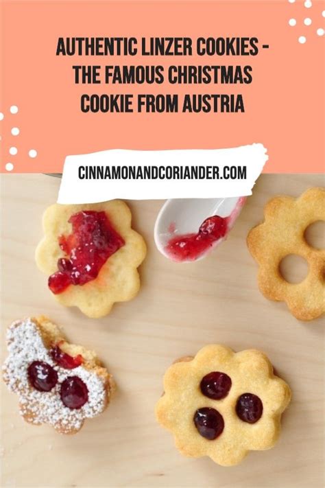 They are tender, nutty and melt in . Austrian Christmas Cookies / Husarenkrapferl An Austrian ...