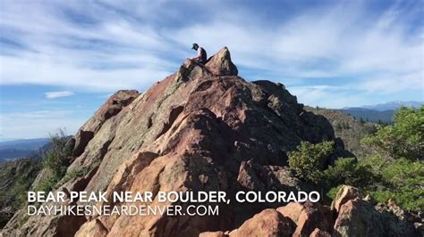 Bear Peak Near Boulder Youtube