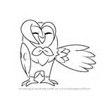 How To Draw Dartrix From Pokemon Sun And Moon Pok Mon Sun And Moon Step By Step